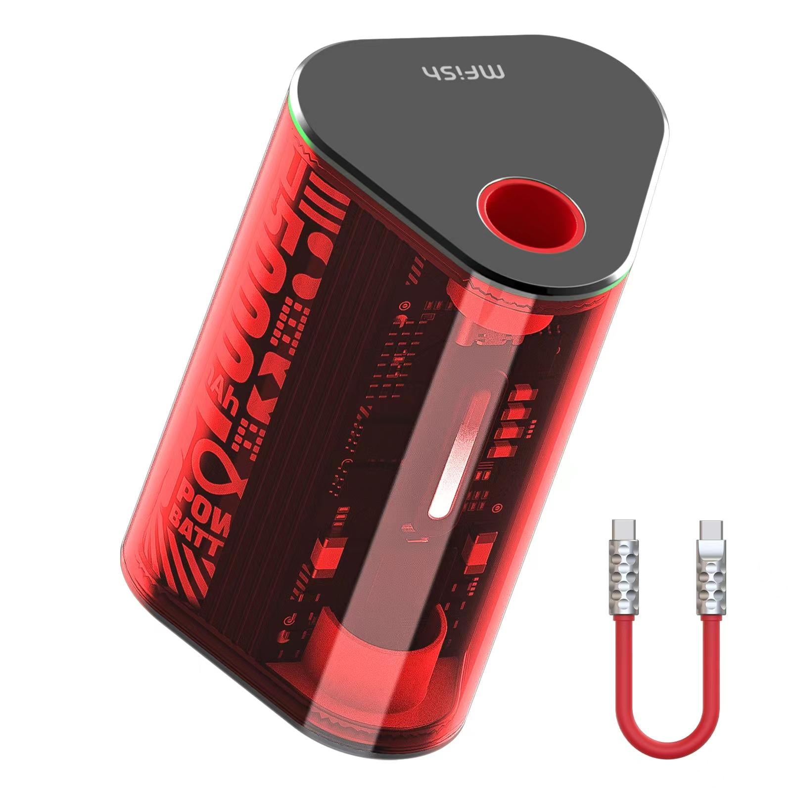 mfish Three-Body 10000mAh Power Bank With 20w Fast Charger
