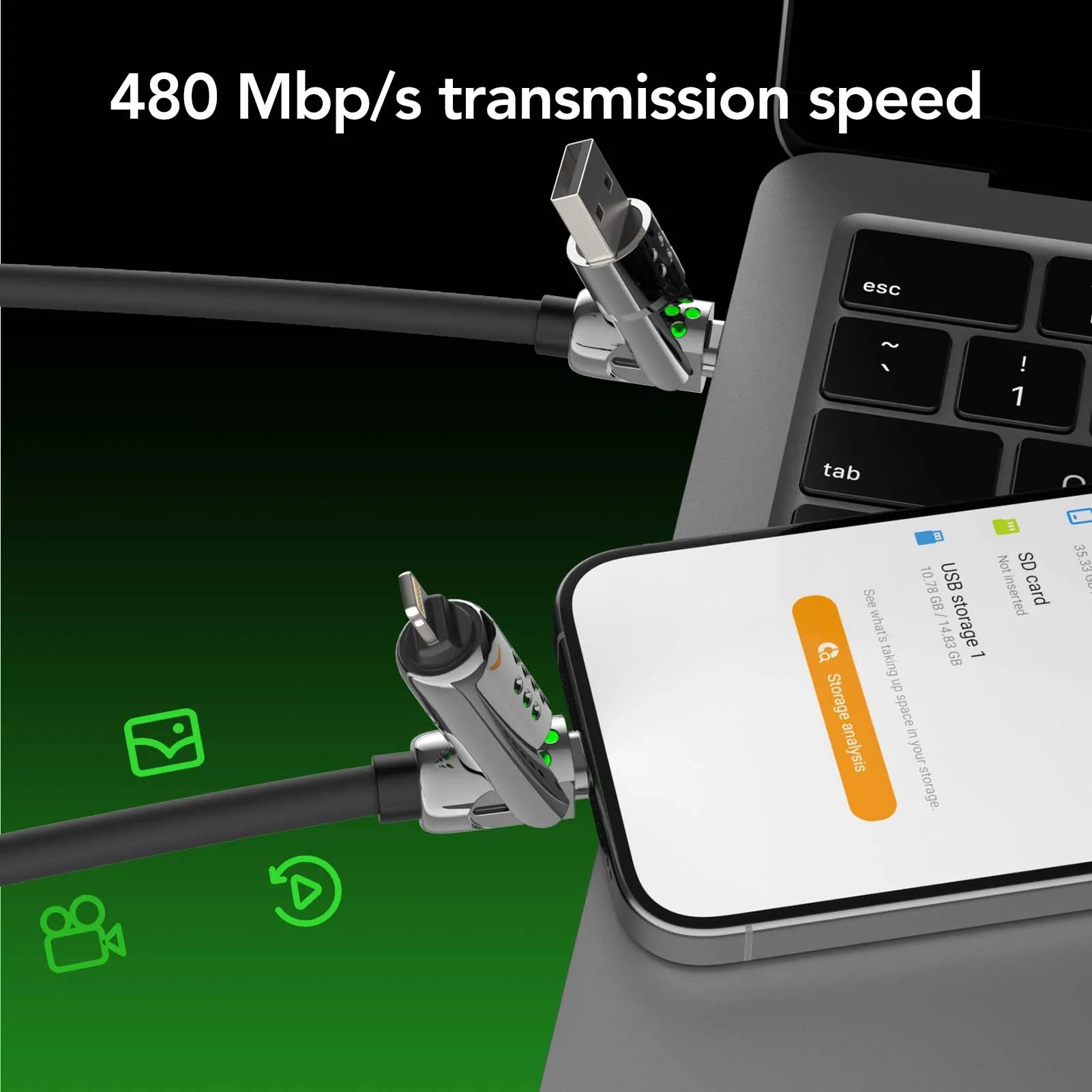 mfish 4-in-1 Charging Cable-Ⅷ - mfish