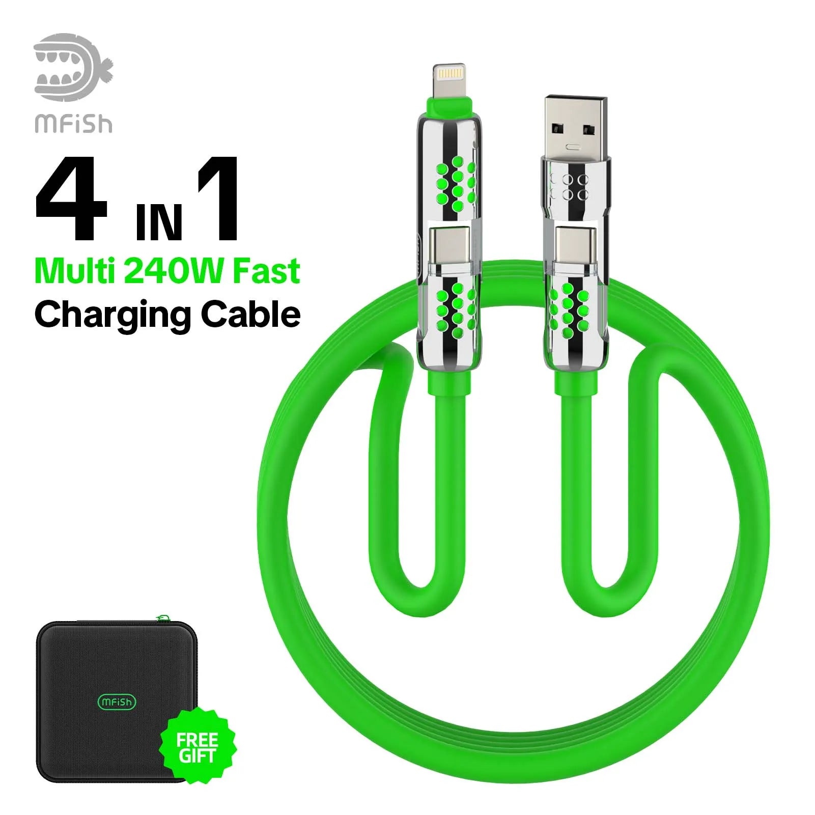 mfish 4-in-1 Charging Cable-Ⅷ - mfish