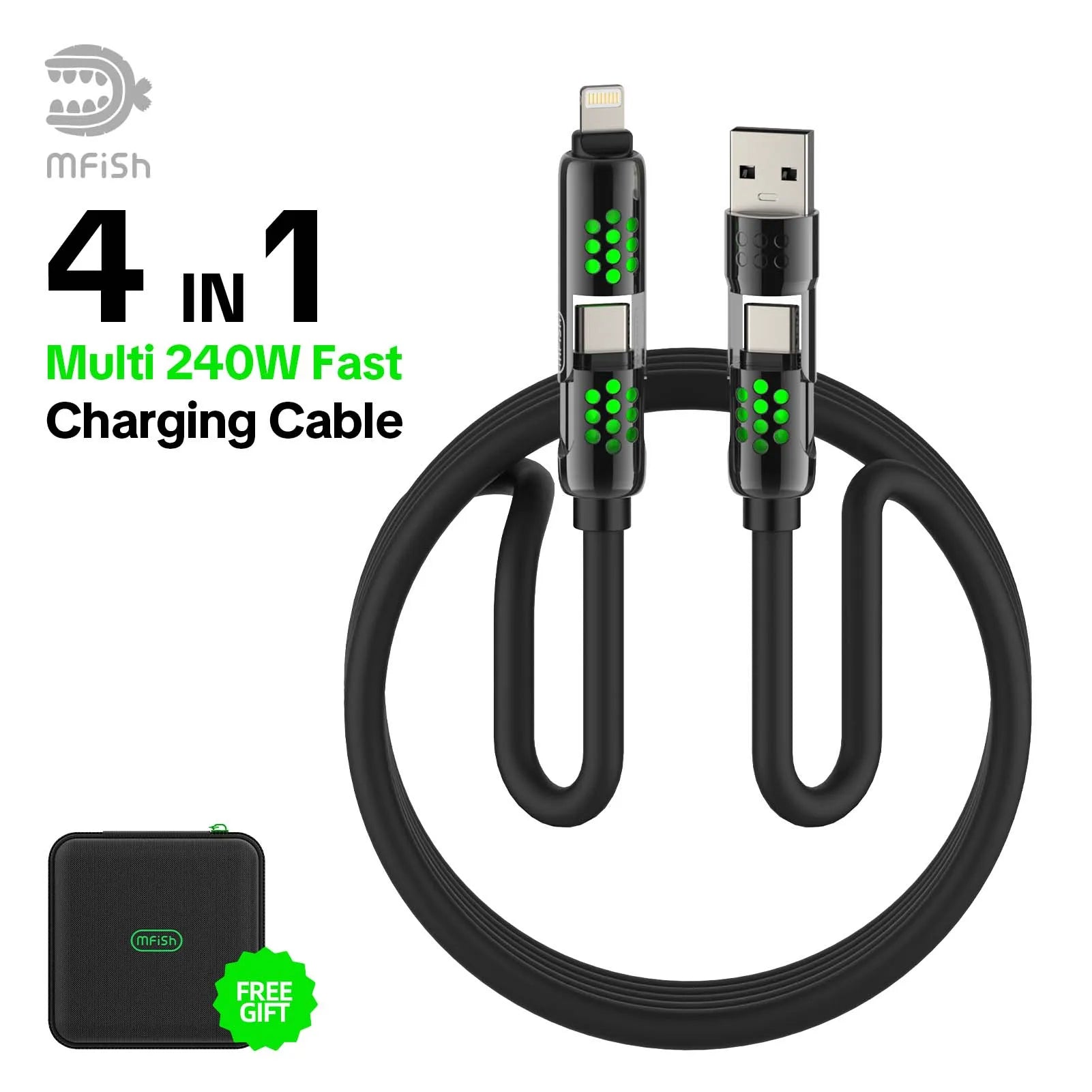 mfish 4-in-1 Charging Cable-Ⅷ - mfish