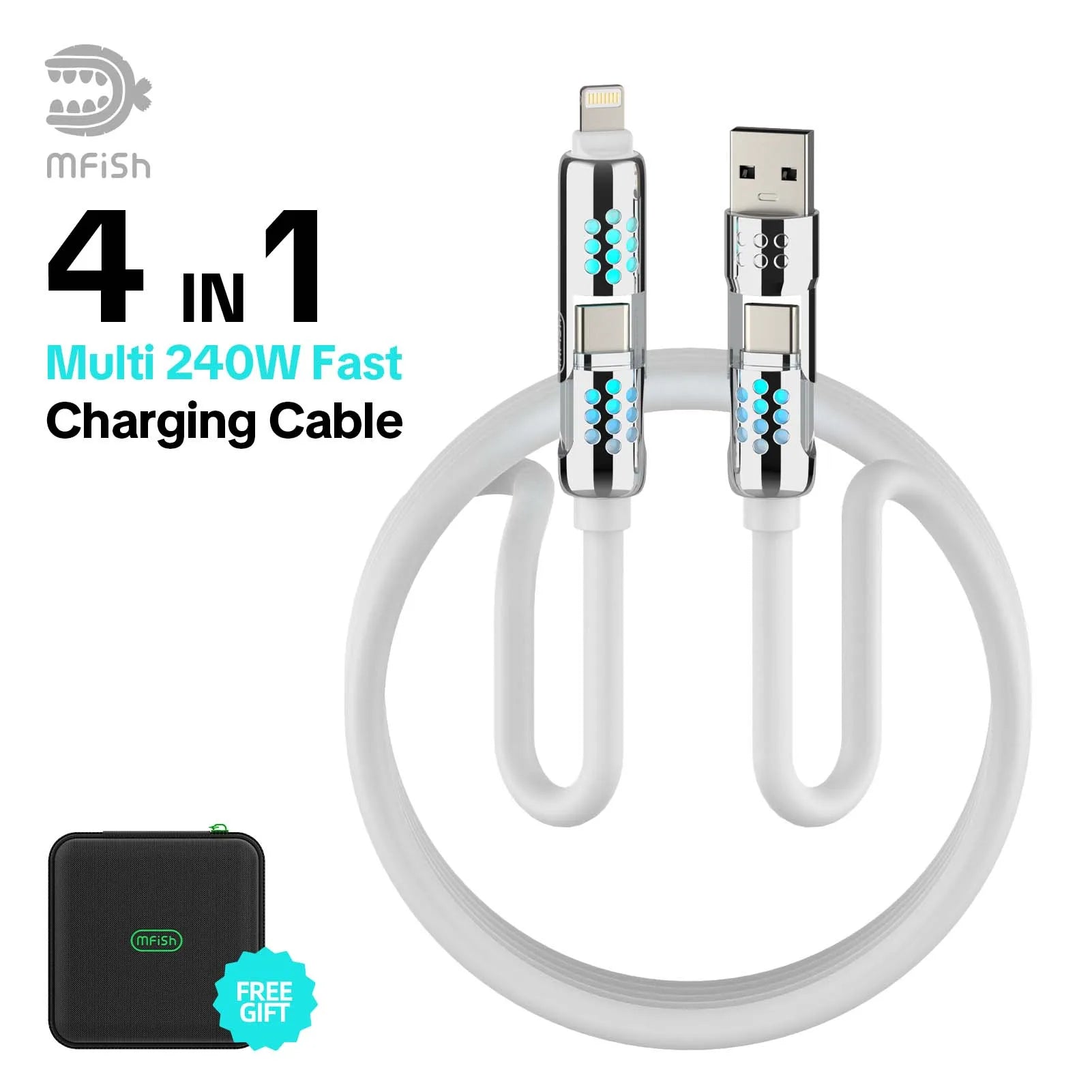 mfish 4-in-1 Charging Cable-Ⅷ - mfish