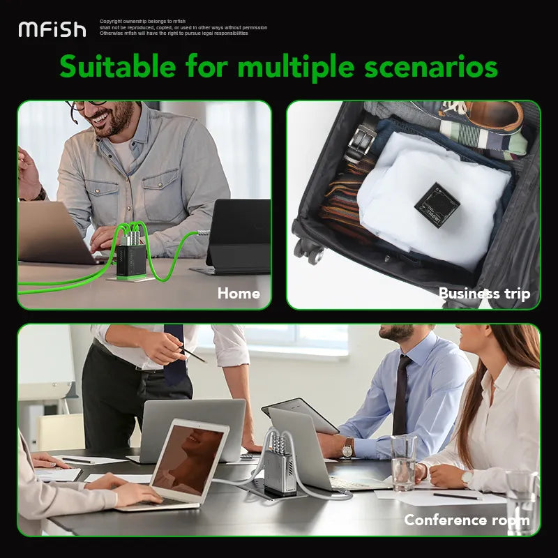 mfish-rehino-4-ports-140W-Charger-06