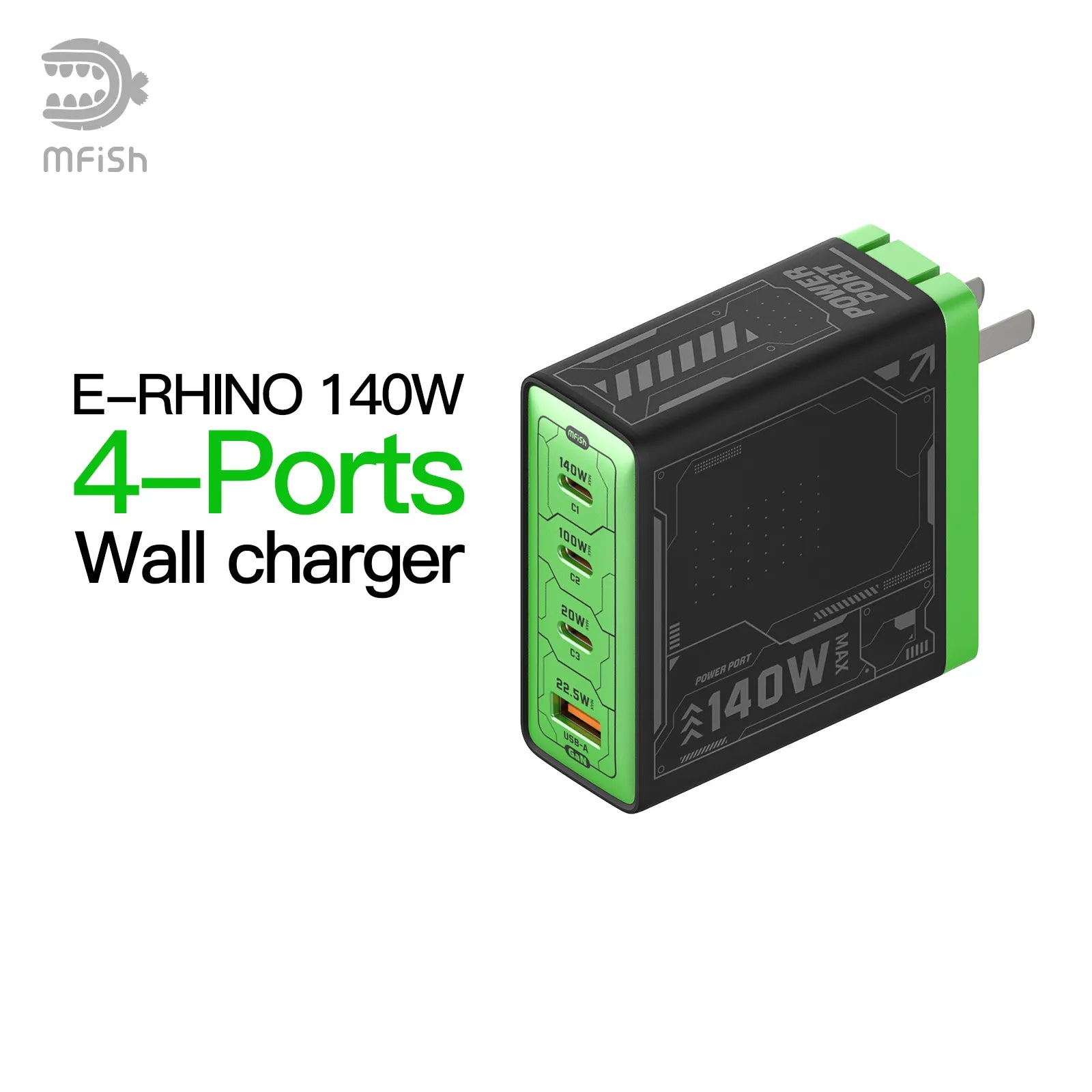 mfish-rehino-4-ports-140W-Charger-09