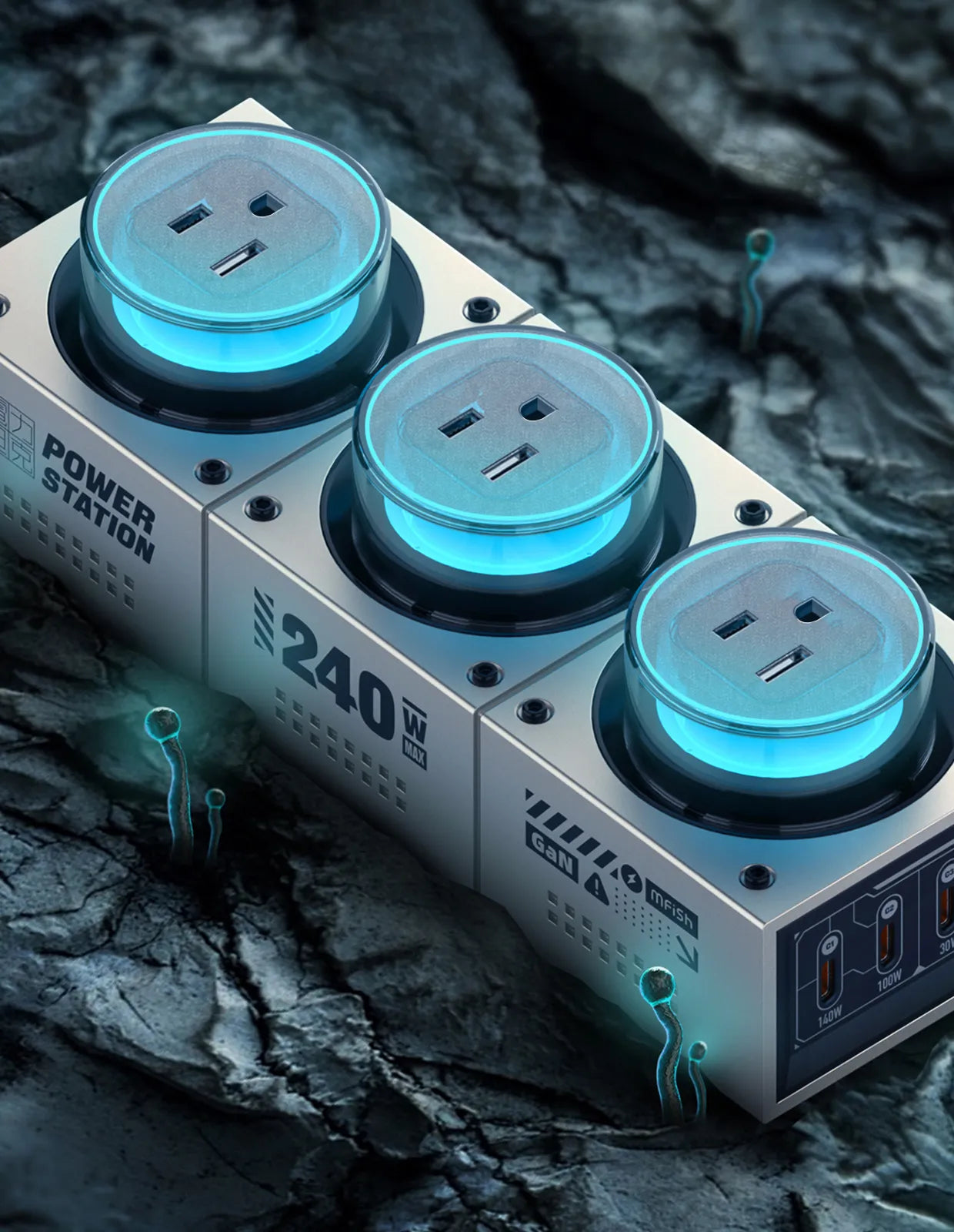 mfish E-Tank GaN 240W Power Station-01