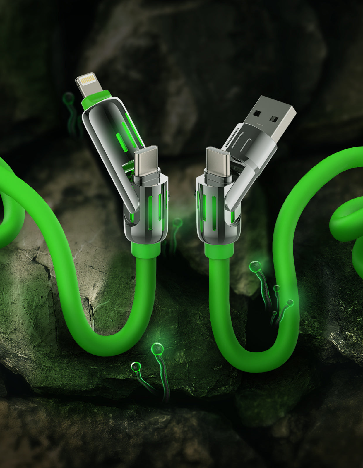 mfish 4-in-1 Charging Cable - mfish-1